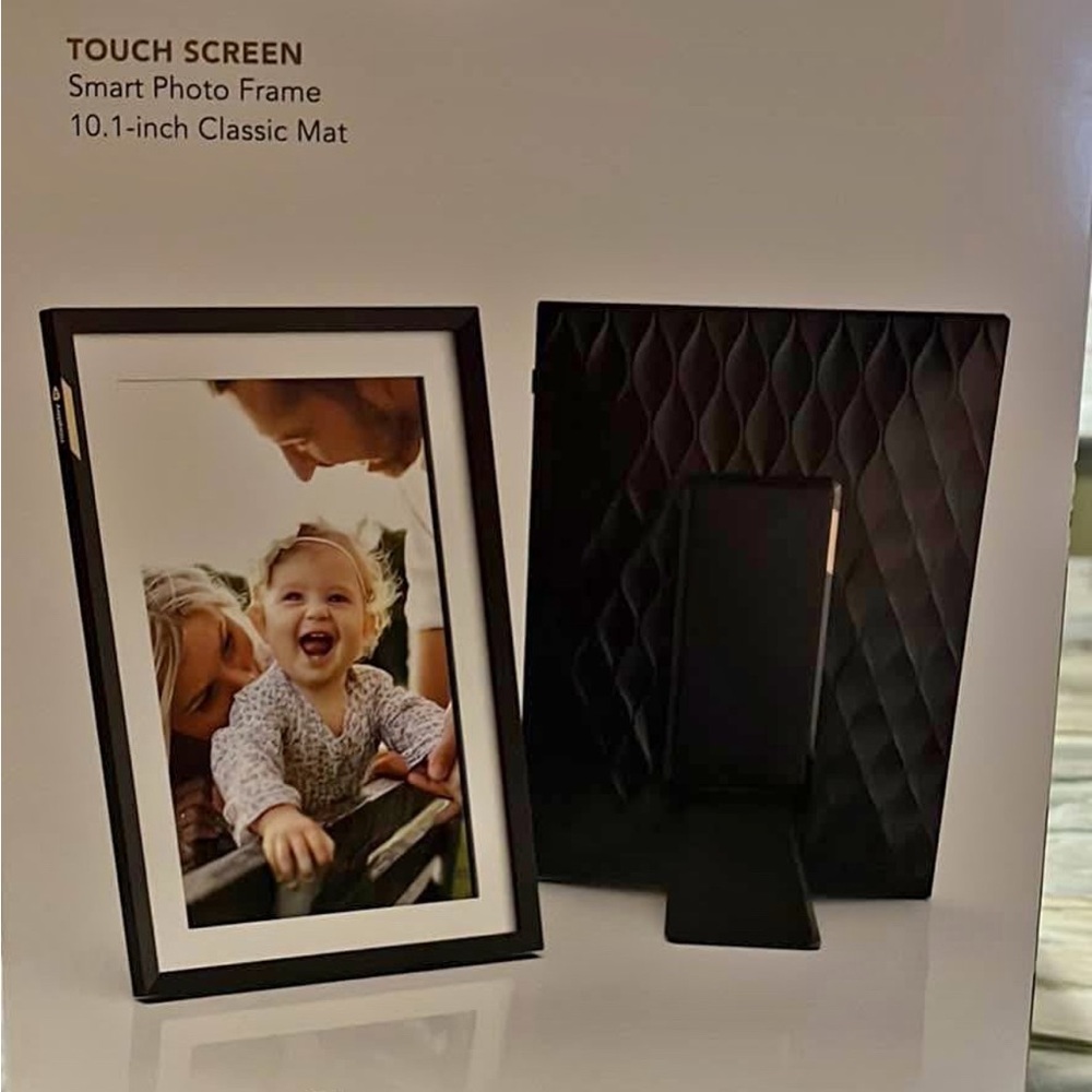 Black Touch Screen Digital Photo Frame Tablet